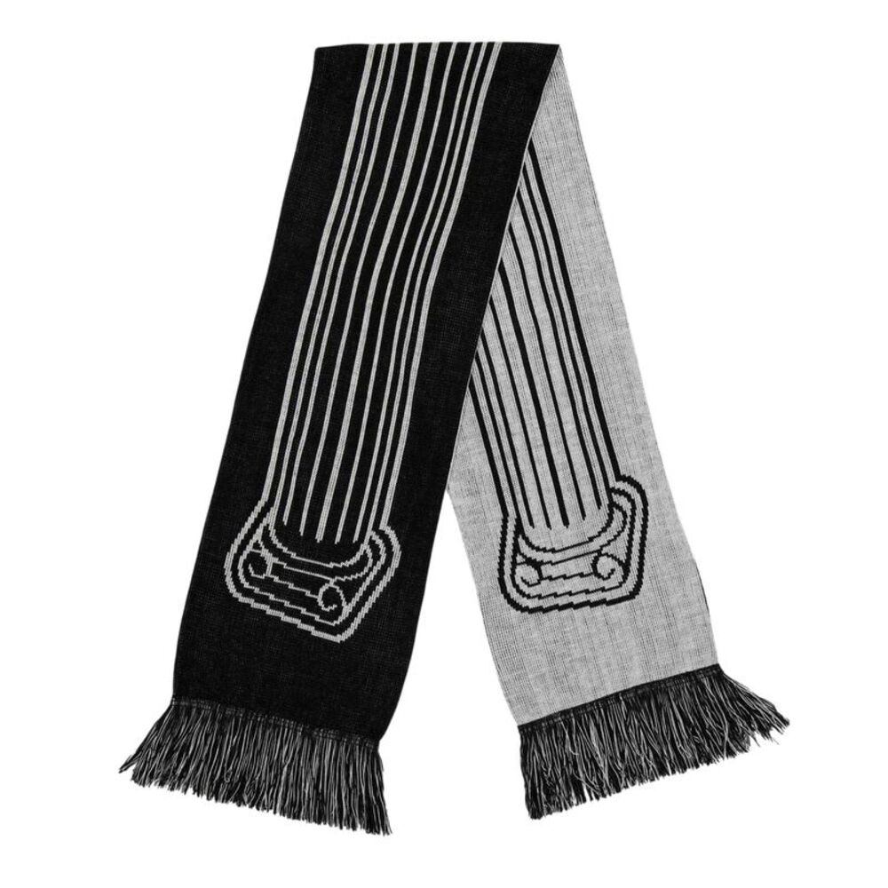 Aries Mens Column Scarf / Black